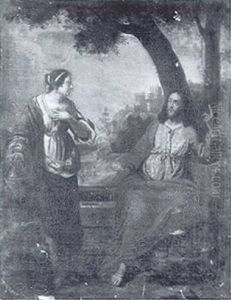 Christ And The Women Of Samaria