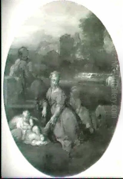 Sainte Famille Avec Saint Jean Baptiste - view 1
