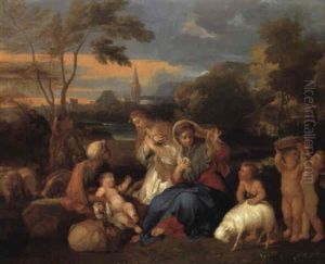 La Sainte Famille Au Desert La Sainte Famille Au Desert