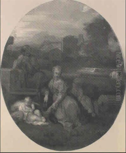 Sante Famille Avec Saint Jean Baptiste - view 1