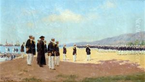 Revue Militaire by Gustave Bourgain