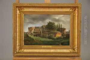 Vue D'une Citadelle by Amedee Bourgeois
