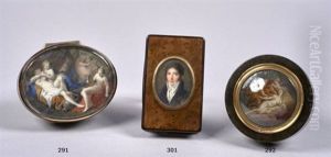 Jeune Homme En Buste Vers La Gauche, En Costume Bleu, Avec Ruban De La Legion D'honneur