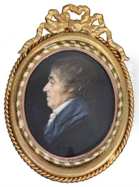 Portrait D'homme En Buste Et De Profil - view 1