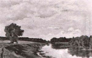 Landschaft An Der Marne