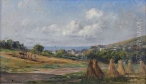 Saint Valery En Caux by Pauline Elise Leonide Bourges