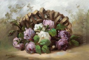 Rosen In Einem Korb Rosen In Einem Korb