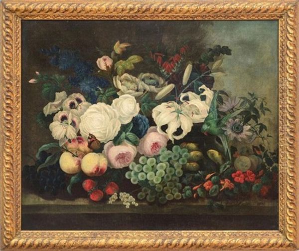 Still Life With Flowers And Fishbowl - view 1