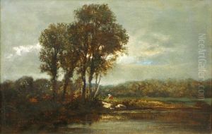 Paysage A La Lavandiere
