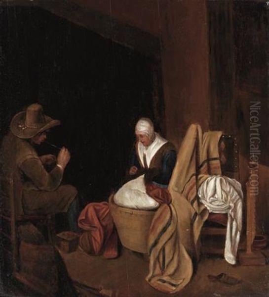 Figures In An Interior - view 1