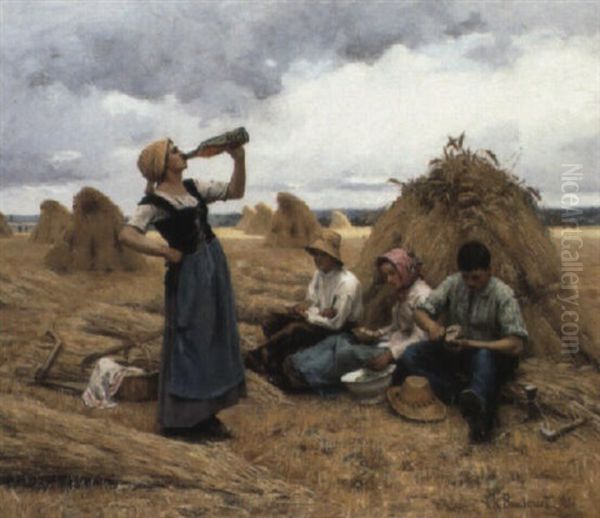 The Harvesters' Lunch - view 1