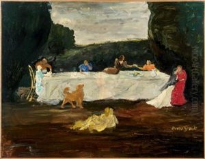 Le Repas Dans Un Paysage Le Repas Dans Un Paysage