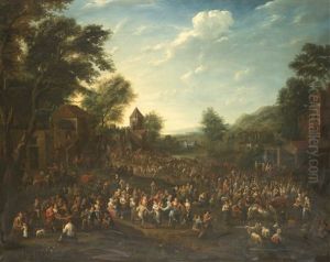A Flemish Country Fair by Pieter Bout