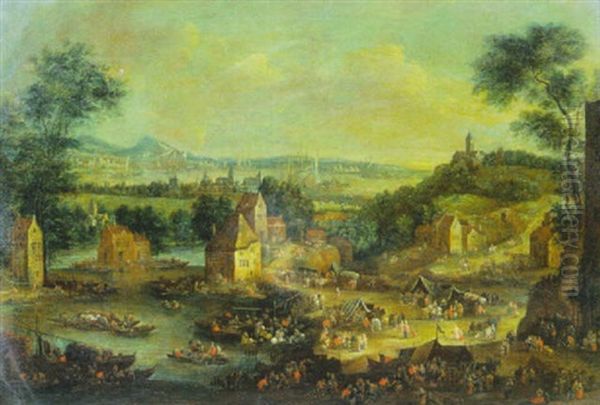 Scene De Village Flamand - view 1