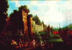 Scene Portuaire by Pieter Bout