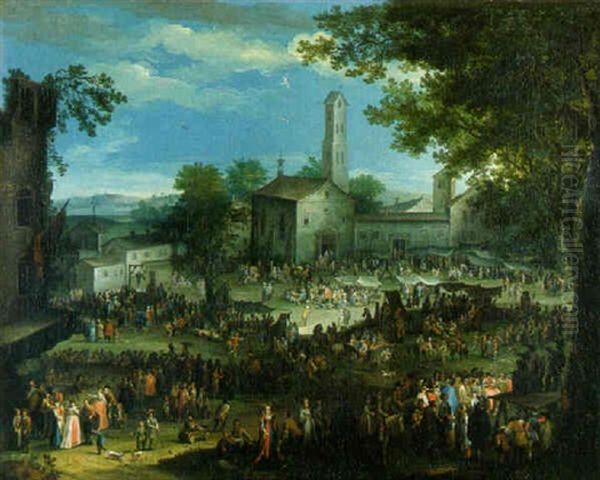 The Fair At Impruneta - view 1
