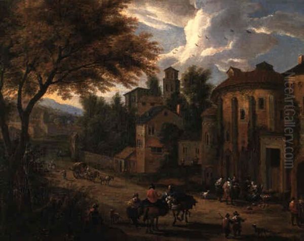 Scene De Marche En Italie - view 1