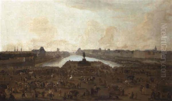 A View Of The Seine, Paris, From The Pointe De La Cite - view 1