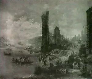 A Southern Port by Pieter Bout