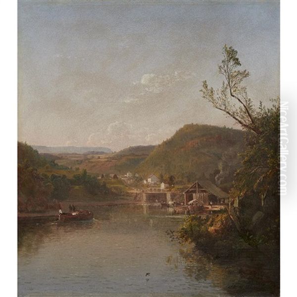 Lock At New Hope Pennsylvania - view 1