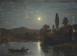 A Night River Scene