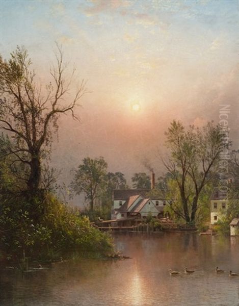 The Mill, Sand Island, Lehigh Valley, Bethlehem, Pennsylvania - view 1