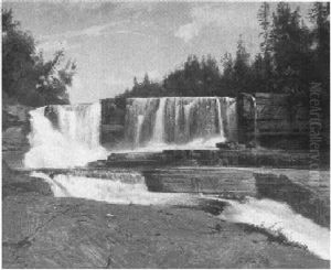 Trenton Falls, New York by Dewitt Clinton Boutelle