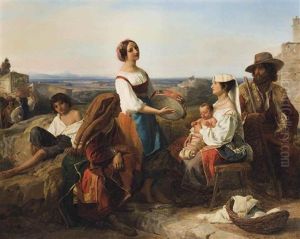A Musical Interlude In The Roman Campagna