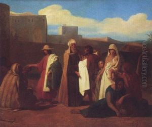 Scene Orientale by Friedrich Bouterwek