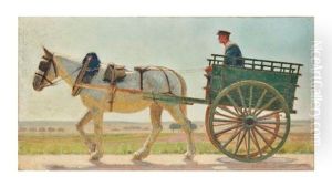 La Charrette by Bernard Boutet De Monvel