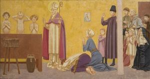 La Legende De Saint Nicolas : Et Le Saint Etendit Trois Doigts by Bernard Boutet De Monvel