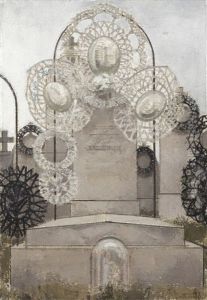 Le Cimetiere Ou Tombe D'une Jeune Femme