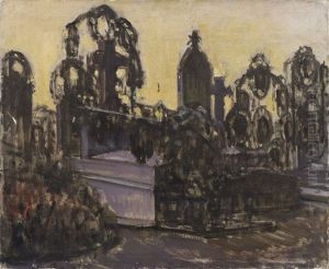 Le Cimetiere by Bernard Boutet De Monvel