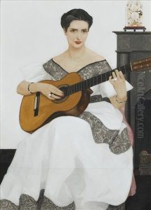 Delfina A La Guitare Delfina A La Guitare