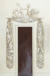 Projet De Porte by Bernard Boutet De Monvel