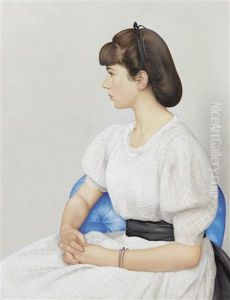 Sylvie De Profil by Bernard Boutet De Monvel