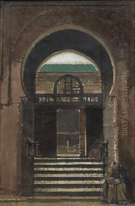 La Porte De Bouanania, Fez by Bernard Boutet De Monvel