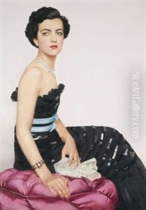 Portrait D'une Elegante by Bernard Boutet De Monvel