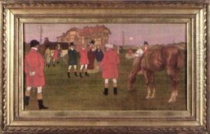 Avant La Chasse by Bernard Boutet De Monvel