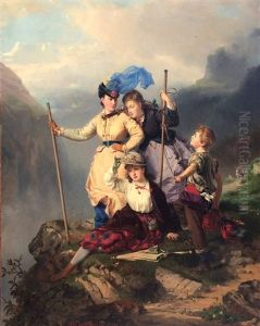 Danseuse De Dos by Charles Edouard Boutibonne