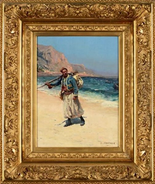 Zouave Au Bord De La Mer D'orient - view 1