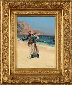 Zouave Au Bord De La Mer D'orient