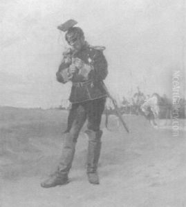 Szene Aus Dem Deutsch/franzosischen Krieg 1870/71 by Paul Emile Boutigny