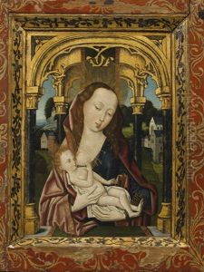 La Vierge A L'enfant by Dieric the Elder Bouts