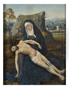Pieta by Dieric the Elder Bouts