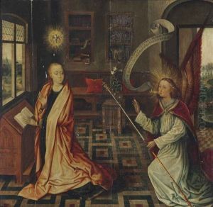 The Annunciation by Dieric the Elder Bouts