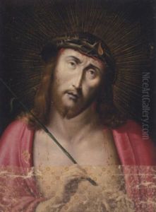 Christ The Man Of Sorrows by Dieric the Elder Bouts