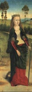 Die Heilige Katharina by Dieric the Elder Bouts