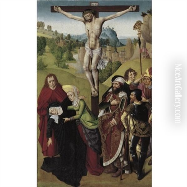 The Crucifixion With The Virgin Mary, The Magdalene And St. John - view 1