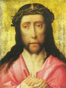 Le Christ A La Couronne D'epines by Dieric the Younger Bouts